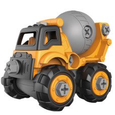 Конструктор Microlab Toys Будівельна техніка - бетономішалка (MT8908) Конструктор Microlab Toys Будівельна техніка - бетономішалка (MT8908)